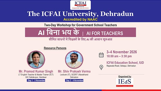 Two-Day Workshop for Government School Teachers